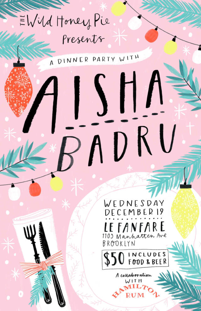 A Dinner Party with Aisha Badru