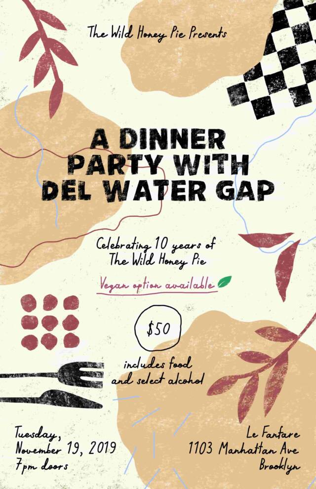 A Dinner Party with Del Water Gap