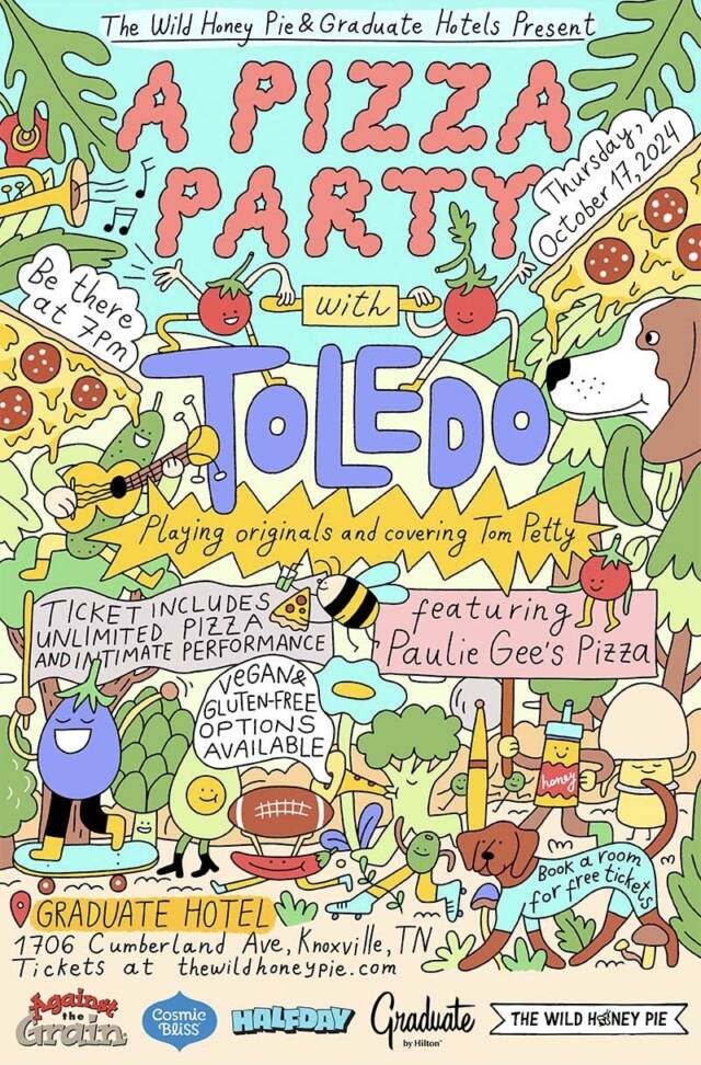 A Pizza Party with TOLEDO