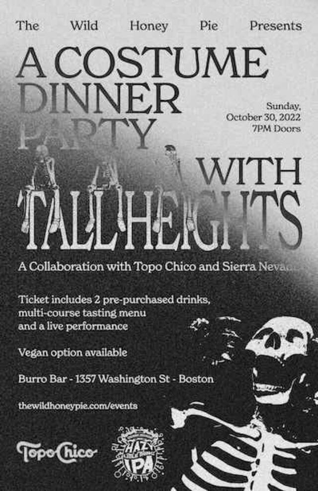 A Dinner Party with Tall Heights