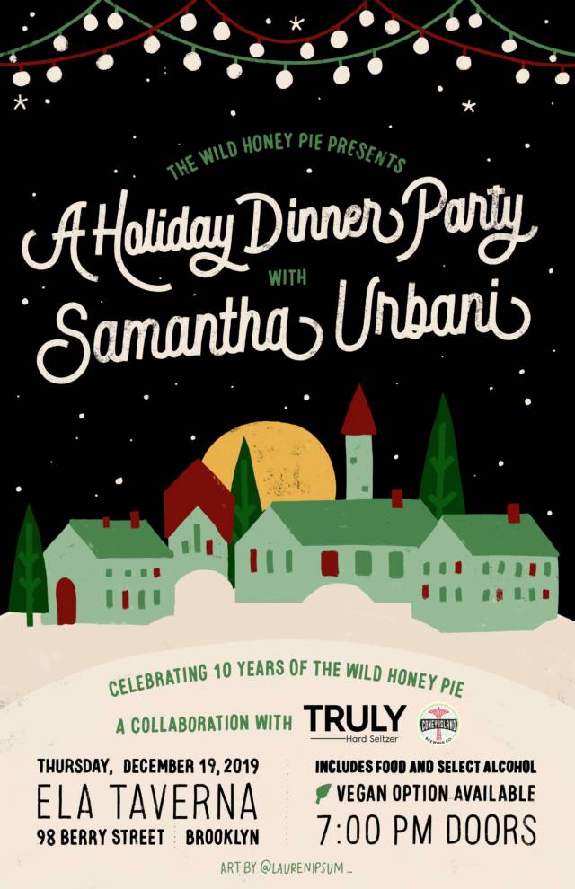 A Holiday Dinner Party with Samantha Urbani