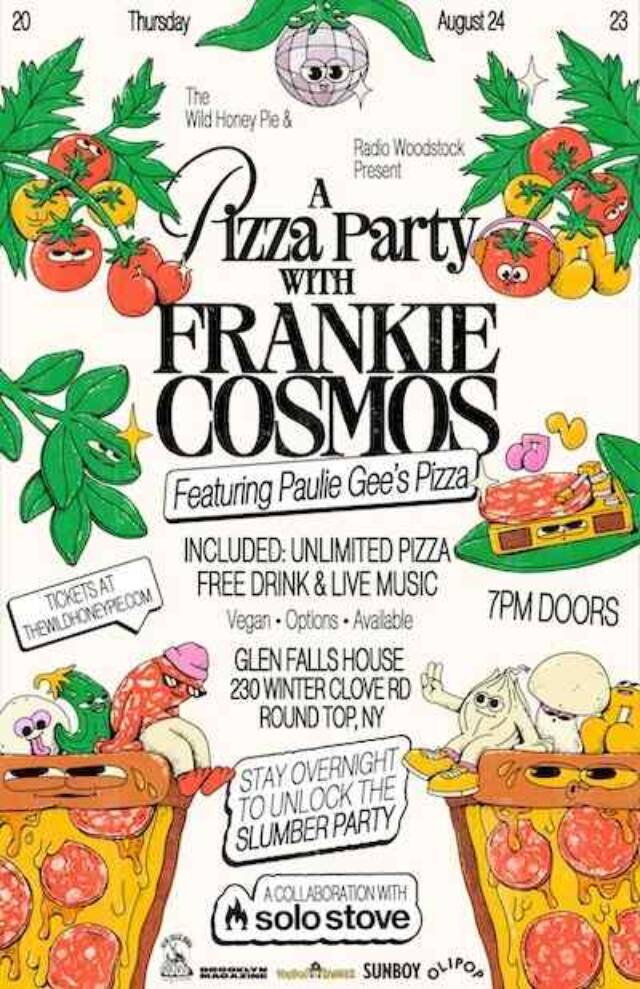 A Pizza Party with Frankie Cosmos